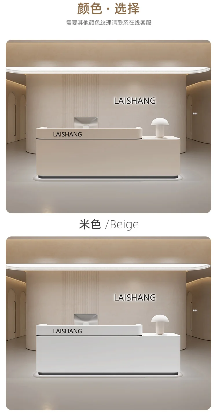 Description Picture 5 of itemCashier Lectern Bar Counter Reception Restaurant Tables Checkout Shop Counter Pulpitos Retail Kassentisch Office Desk Furniture