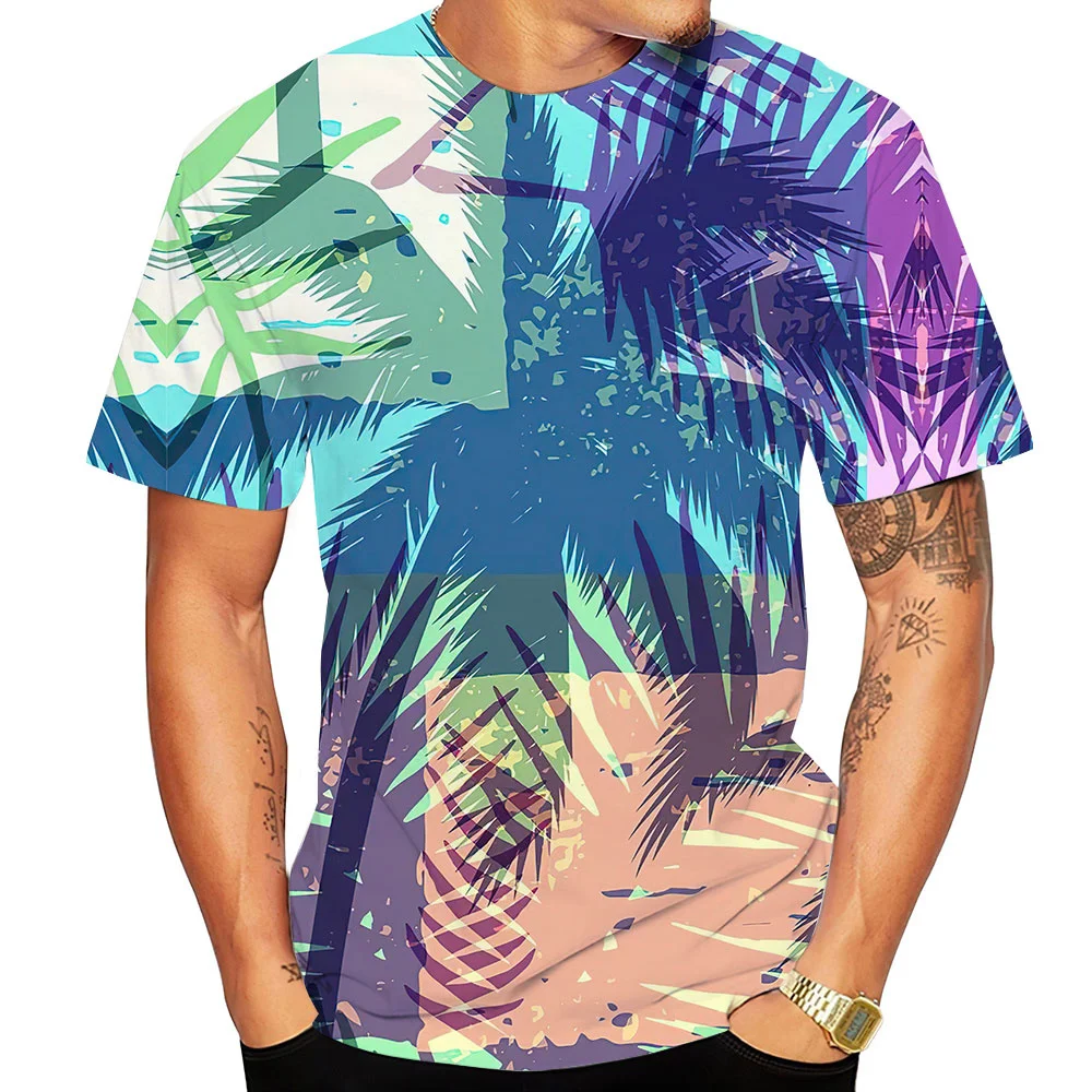 Geometric Graphic Design Print Classic T-Shirt 3D Effect Multiple