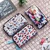 Fantasy Animal Wolf Wallets Magic Colorful Mysterious Wolf Purse Coin Bags Neon Galaxy Long Wallet Earphone Holder Storage Bag 5