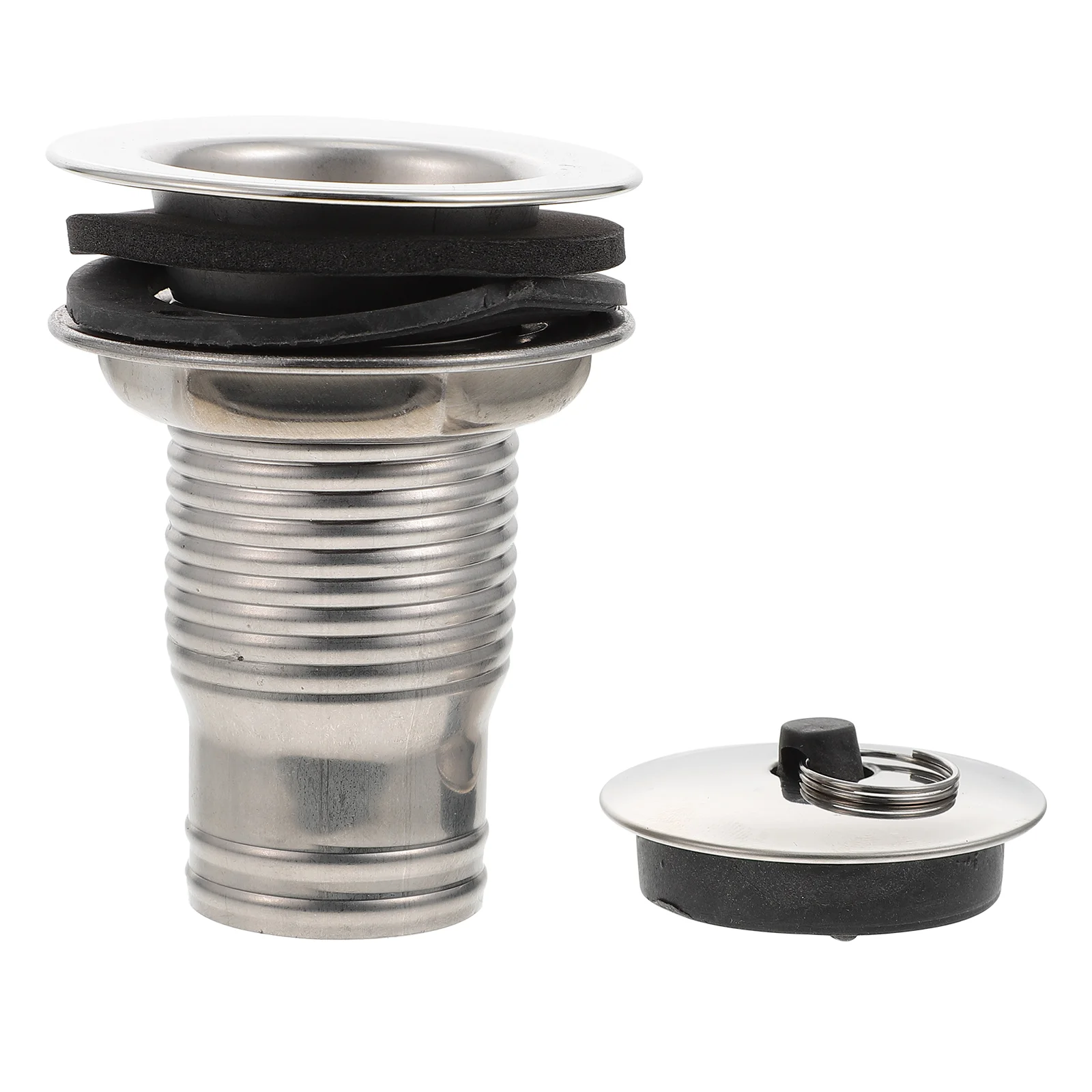 

Strainer Tub Stopper Drain Plug Kitchen Sink Stoppers Bathtub Plugs Bathroom Stainless Steel