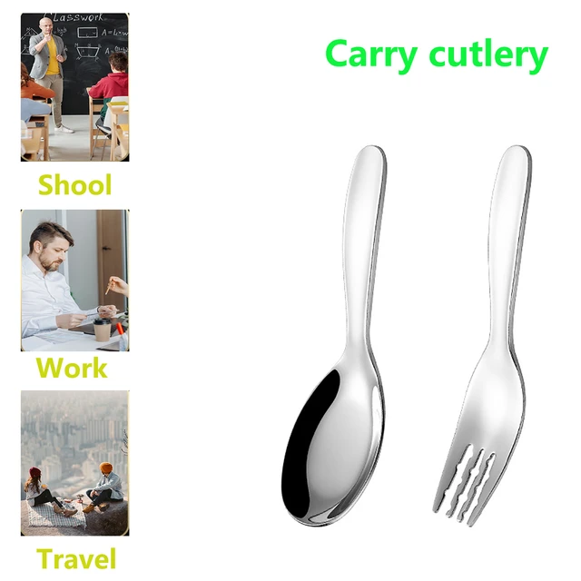 Reusable Cutlery Traveling Utensils Set Stainless Steel Portable Travel  Cutlery Set with Case - China Travel Flateware and Silverware with Case  price