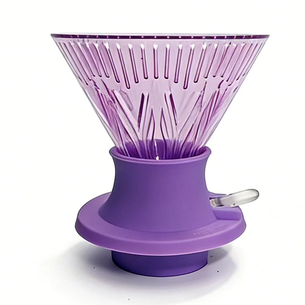 فلتر قهوة YRP يدوي قابل لإعادة الاستخدام بتصميم V-...