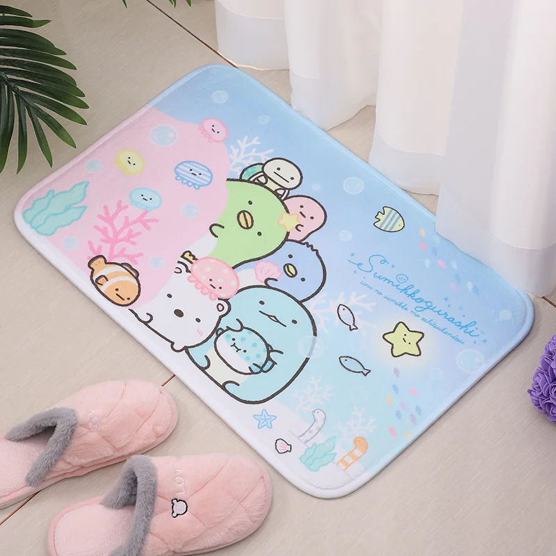 Sumikko Gurashi Doormat Entrance Door Mat Room Mats Home Kitchen Carpet Balcony Rugs Bathroom Rug Foot Bath House Floor Bedrooom 2