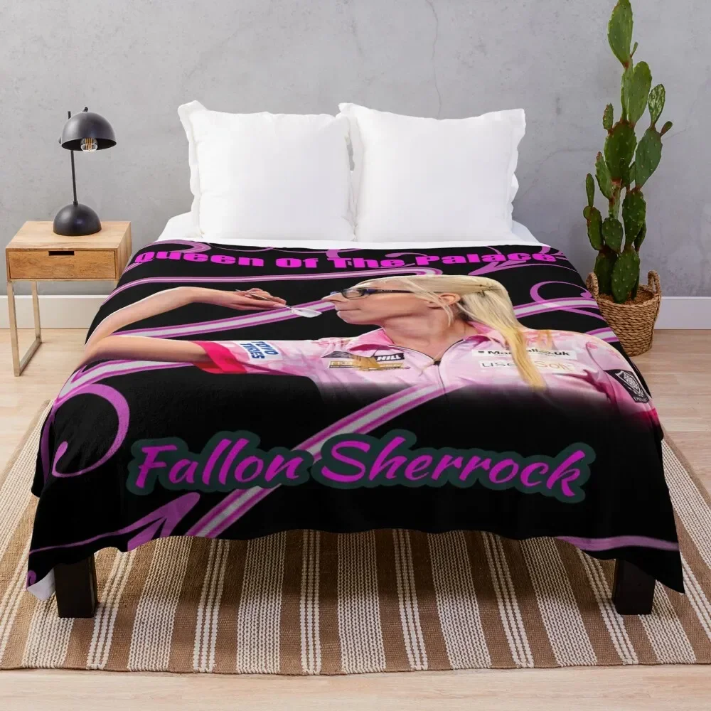 

Fallon Sherrock Queen Of The Palace Throw Blanket Sofas Soft Plush Plaid Blankets