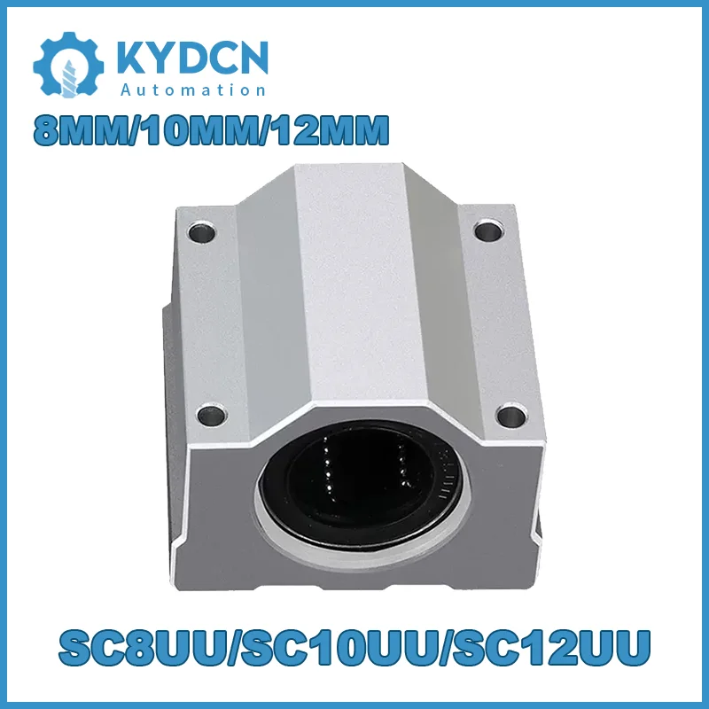 SC8UU SC10UU SC12UU Linear Motion Bearings for Linear Shaft Sliding System SCS8UU SCS10UU SCS12UU Ball Bearing Block