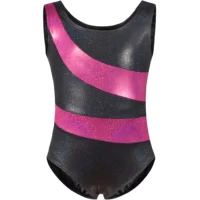Justaucorps de gymnastique pour filles justaucorps de danse scintillants enfants de 2 à 10 ans 4