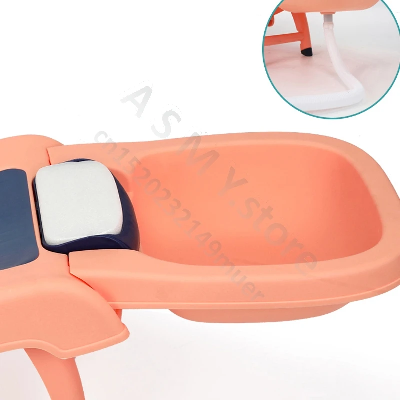 Children's chair/children's shampoo recliner/home shampoo bed/foldable 1-15 years old male and female baby chair
