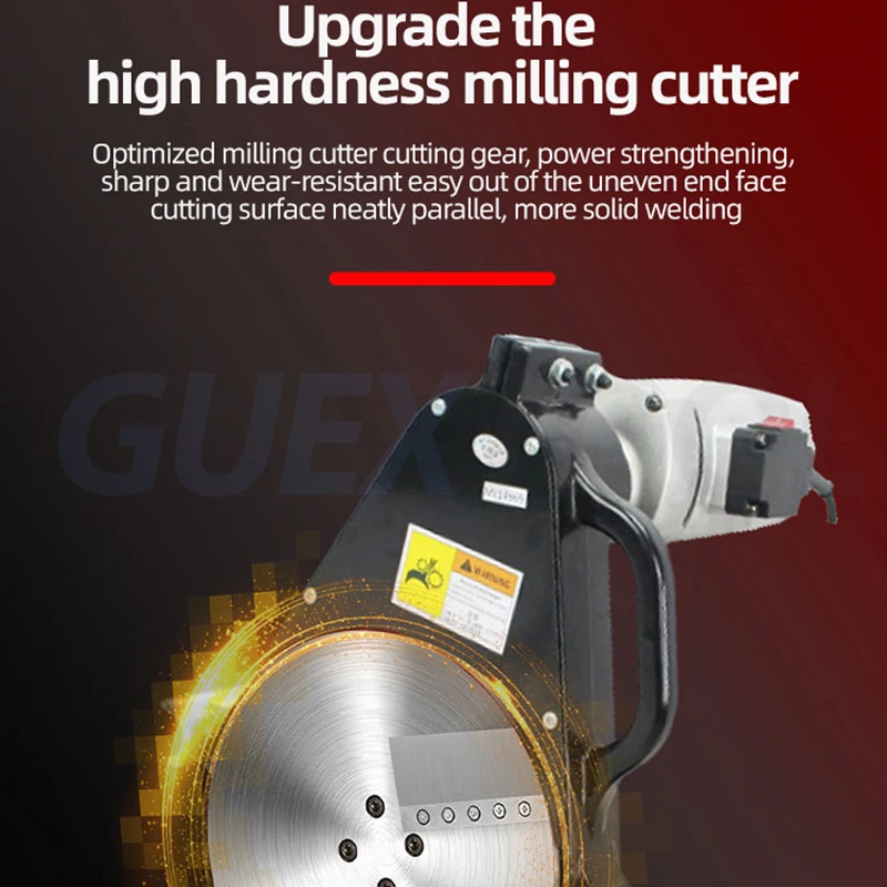 Hydraulic PE Pipe Hydraulic Butt Welding Machine 63-315 Pipe Butt Welding Machine PE Hot Melt Pipe Water & Electricity Welding 6