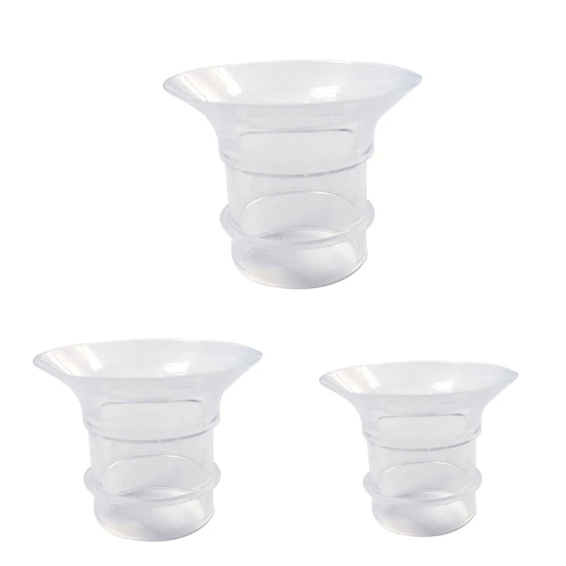1 Pc 17/19/21mm Funnel Inserts for Breast Pump Horn Diameter Converter Wearable Breast Pump Diameter Reduction Horn Cover 2