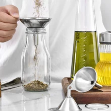 3 /5 Pc Stainless Steel Mini Funnel Filling Hip Flask Beer Liquid Oil Tools Small Mouth Infusing Oils Jams Spirits Kitchen tools 3 /5 Pc Stainless Steel Mini Funnel Filling Hip Flask Beer Liquid Oil Tools Small Mouth Infusing Oils Jams Spirits Kitchen tools