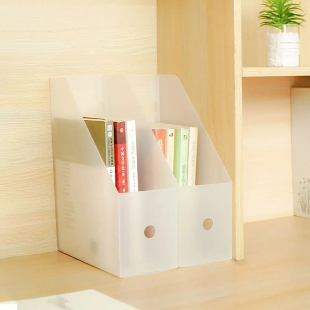 Sundries Storage Box Folding File Storage Box Paper Organizer Desktop Organizer File PP Plastic Minimalism storage box file organizer