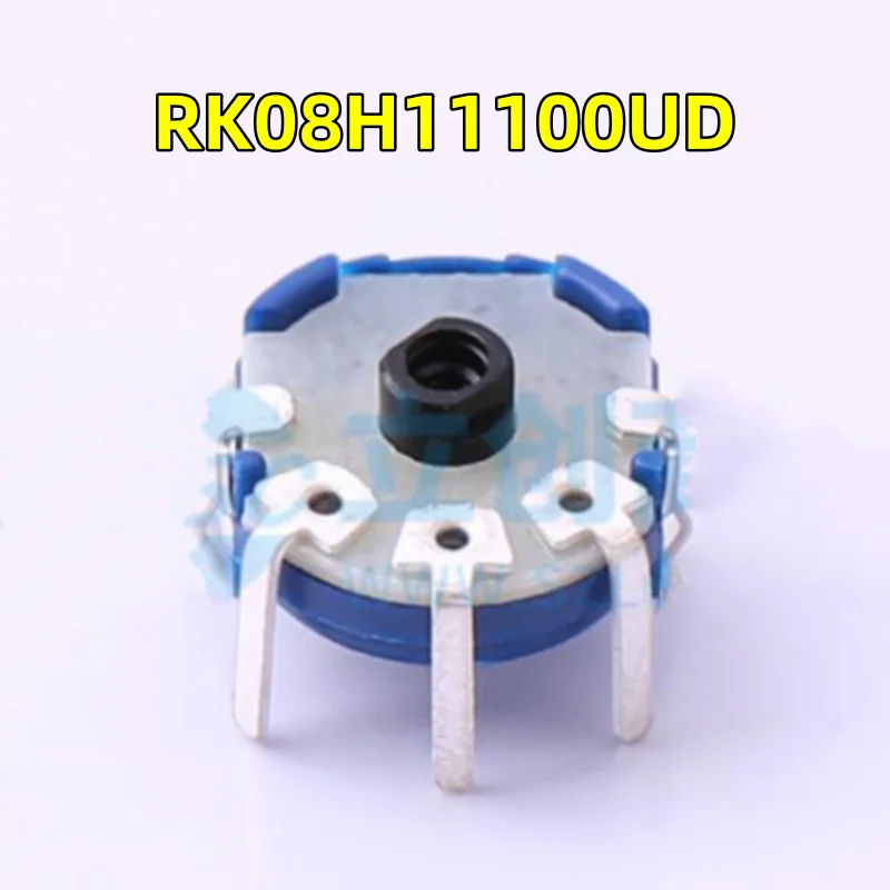 5 PCS / LOT 103B Japanese ALPS tuning Y8 miniature adjustable volume potentiometer RK08H11100UD single link B10K personal audio passive audio signal splitter 1 in 4 out volume knob independently controls multiple signals 3 5 headphone jack w potentiometer