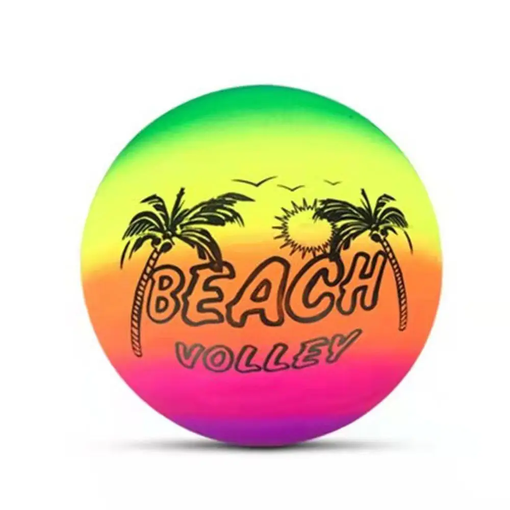 

2Pcs Inflatable Rainbow Beach Balls Inflatable Beach Ball For Kids Indoor Outdoor Soft Touch Volleyball For Swimming Pool Garden