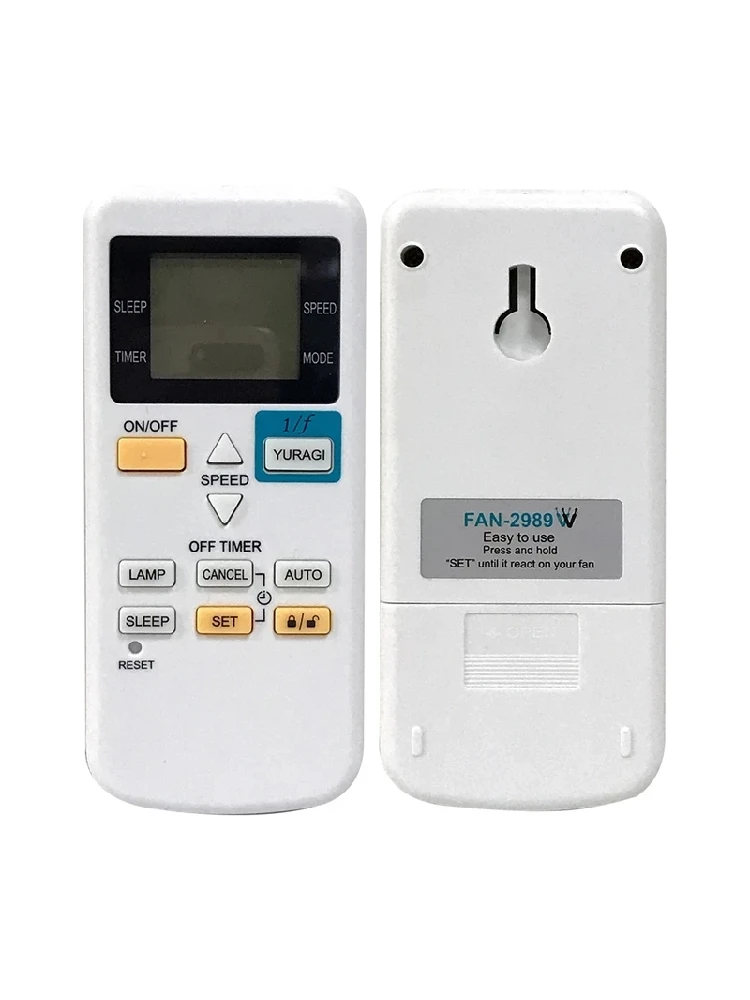 FAN 2989W Fan Remote Control Fan Universal Remote Control Hanging Fan Remote Control ABS White Remote