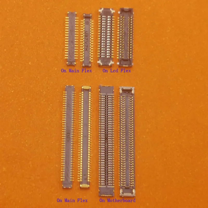 10 Pz Schermo Lcd Display Flex Connettore Fpc Per Samsung Galaxy A30S A307 A307F A21S A217 A217F Spina Sulla Scheda Madre 78 34 Pin