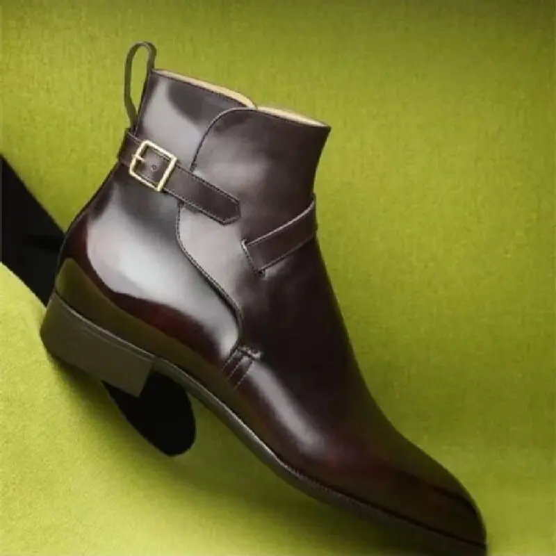 Men Classic Ankle Boots PU Casual Business Versatile High Quality Chelsea Boots Banquet Party Boots Size 38-48 Men Boots