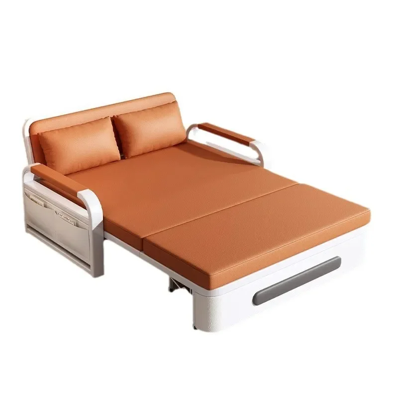 Single Sofa Bed Fabric Dual-purpose 1.2m Single Folding Bed Small Apartment Durable Multi-functional Retractable