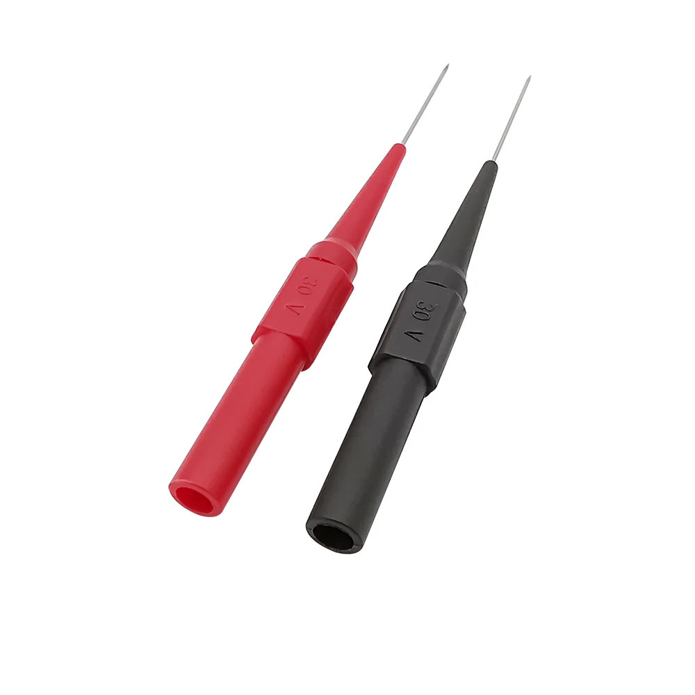2/10Pcs Insulation Piercing Needle Non-destructive Digital Multimeter Test Probes Measuring Device 30V Automotive Locksmith Tool