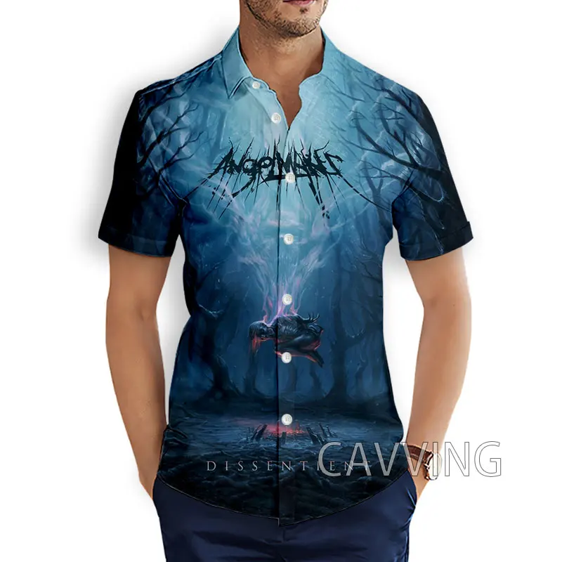 

CAVVING 3D Printed AngelMaker Band Fashion Casual Hawaii Shirts Men's /Women's Short Sleeves Loose Breathable Shirts