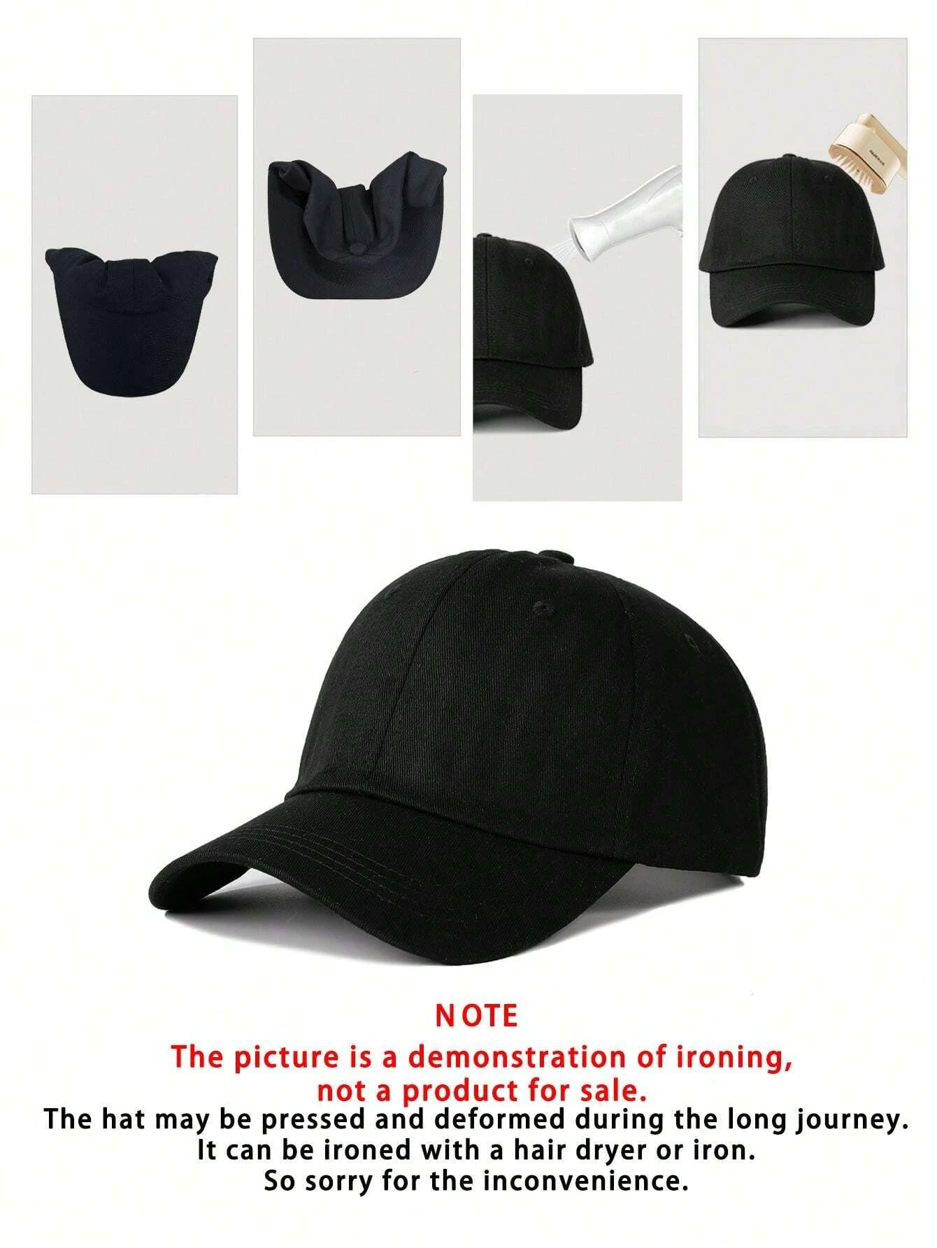 1 pezzo Cappello da baseball casual unisex con logo 1 pezzo Cappello da baseball casual unisex con logo
