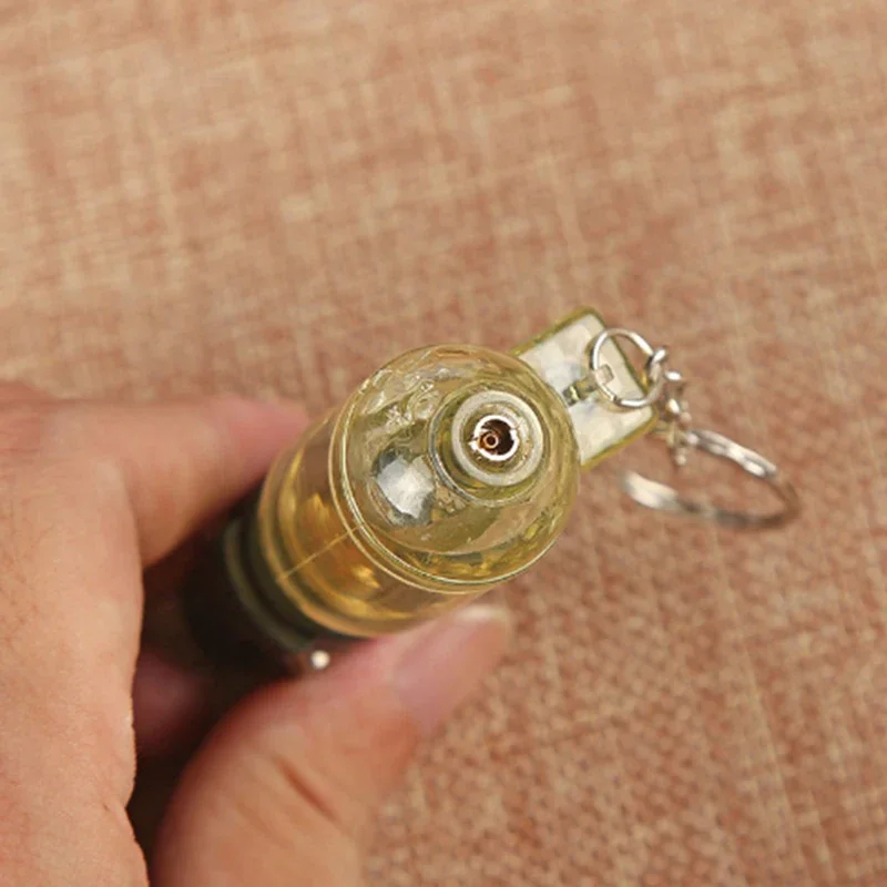 Description Picture 6 of itemWindproof Jet Flame Butane Gas Refillable Lighter Jet Blue Flame Keychain Lighter for Kitchen BBQ Lighters Smoking Gifts