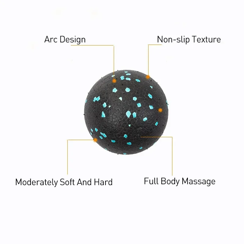 CLEARANCE SALE-EPP Yoga Foam Block Round Small Ball Massage Therapy Deep Muscle Relaxation Exercise Fitness For Neck Waist Feet