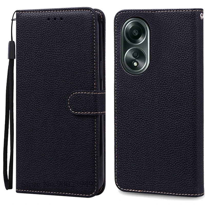 Leather Flip Wallet Case - Luxurious Silicone Book Cover