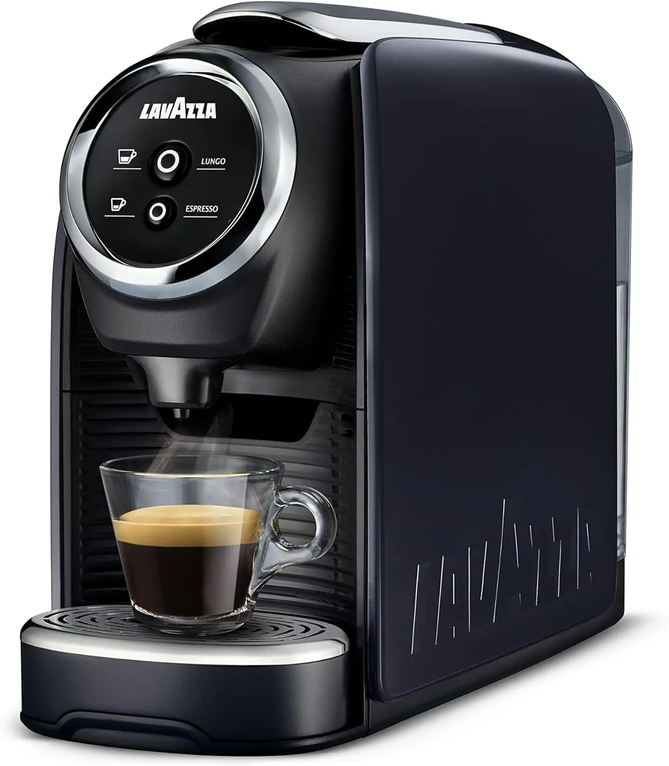 

Classy Mini Single Serve Espresso Coffee Machine LB 300, 5.3" x 13" x 10.2" 2 Coffee selections: simple touch controls, 1 progra