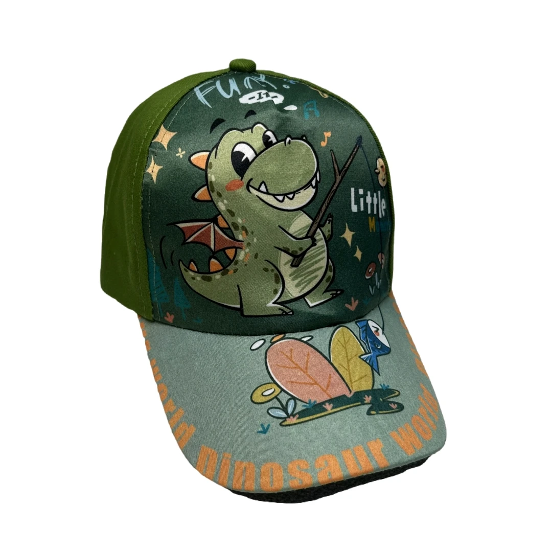 baby boy dinosaur hat cap accessories 3-8 years baseball cap summer sun truck hat kid casquette baseball fille baseball cap,baby hat,kids caps