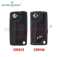 MYREMOTEKEY Remote Key Shell Case 2/3/4B For Peugeot 207 307 308 407 607 807 For Citroen C2 C3 C4 C5 C6 3