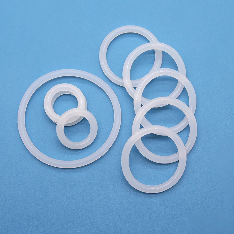 VMQ O Ring Rubber Seal Rings Heat-Resistant Food Grade Silicone O-Ring 50pcs rubber seal strip silicone seal strip sealing strip