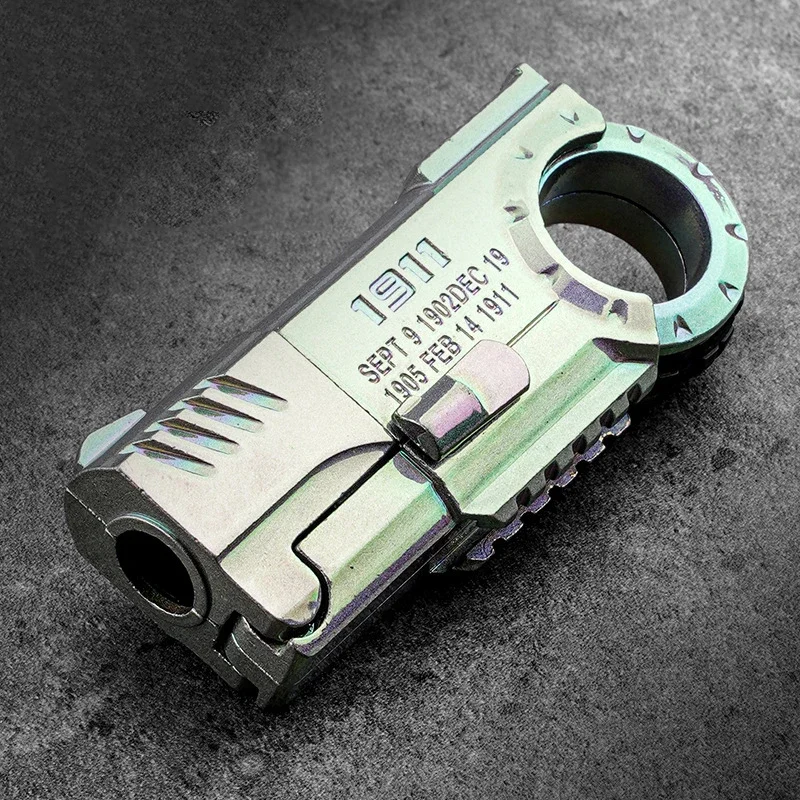 창의적인 휴대용 미니 1911 G17 소프트 총알 총 링 장난감 셸 피스톨 장난감 선물