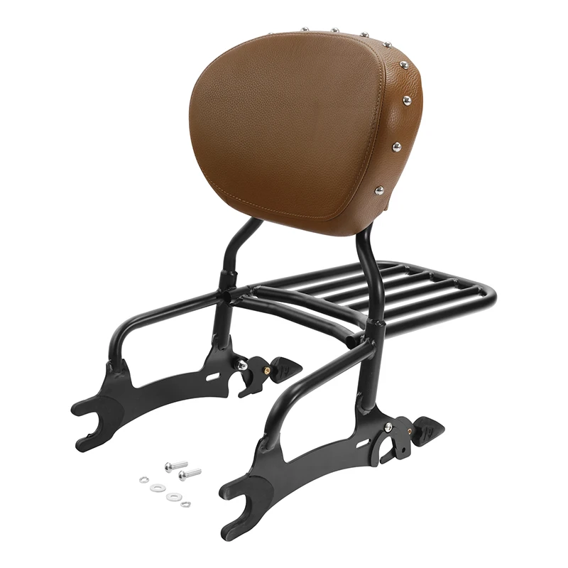 MotorcycleSissyBarLuggageRackBackrestForIndianChieftain