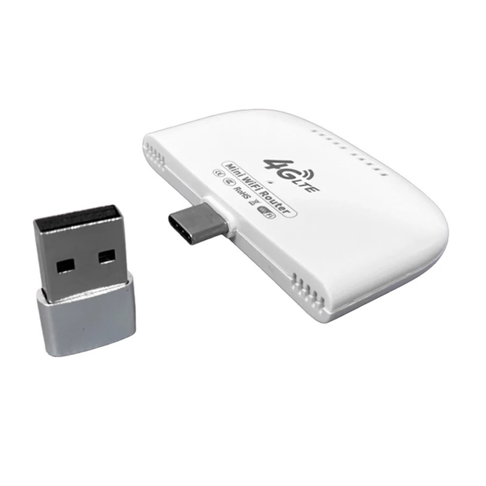 4G LTE Router WiFi Modem with USB Adapter High Speed 4G Wireless Router Portable MiFi Modem Mobile WiFi Hotspot for RV Travel - 6
