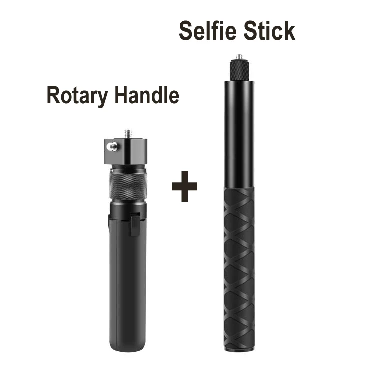 PULUZ Rotary Handle Desktop Tripod Stand with 1/4 Screw Adapter