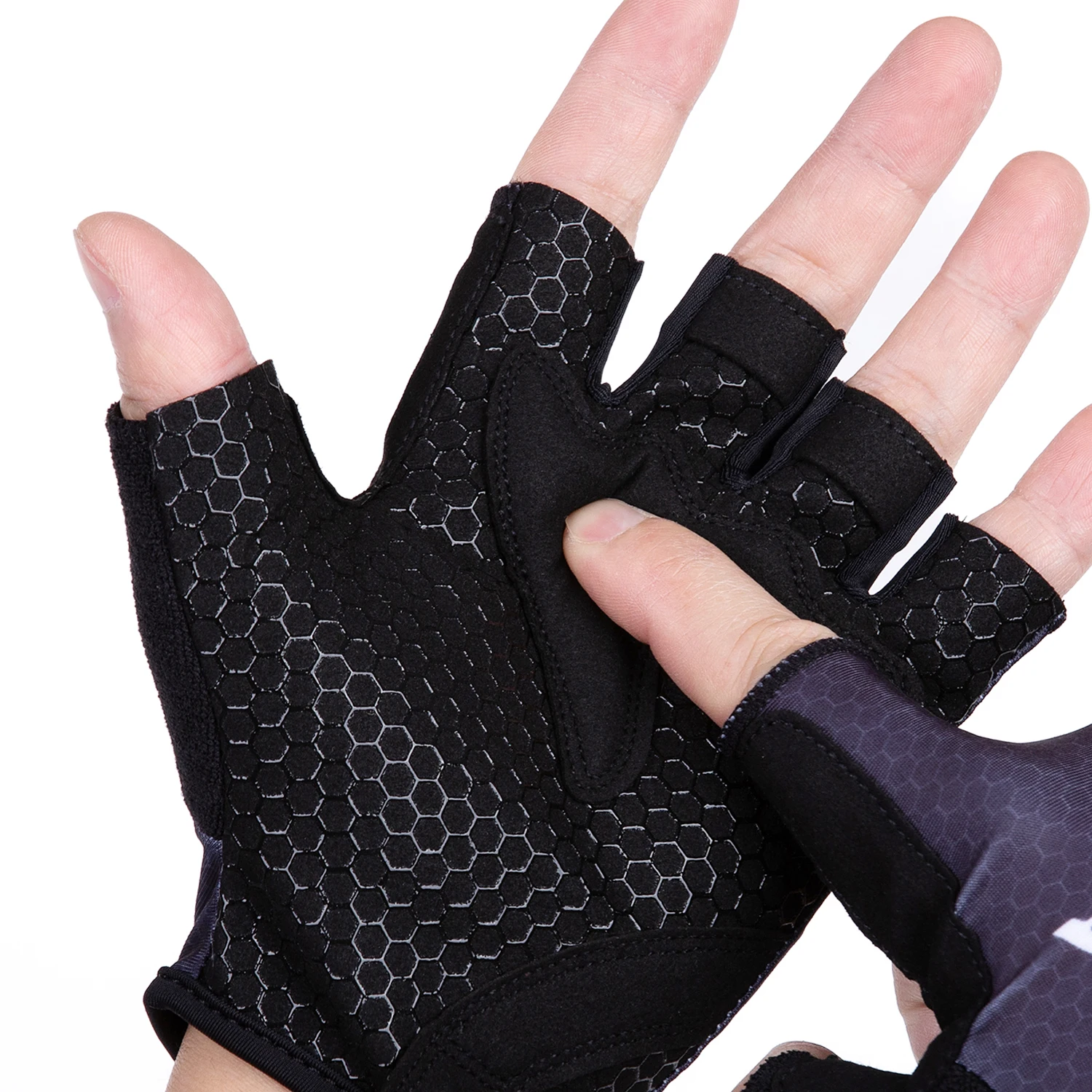 New 2025 Cycling Gloves UAE Team Men Women Half Finger Padded MTB Road Bike Gloves Running Fitness Riding Bicycle Sports Gloves 6
