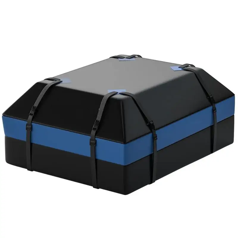 

Car Roof Bag 600D Rooftop Cargo Carrier Without Roof Rack Waterproof Heavy Duty Car Roof Bag For All Vehicle With/Without Racks