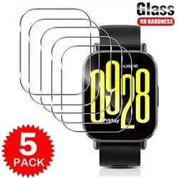 Tempered Glass HD Screen Protector for Xiaomi Redmi Watch 4 - Anti - Scratch Protection Film (1 - 5 Pack) (2Pieces)