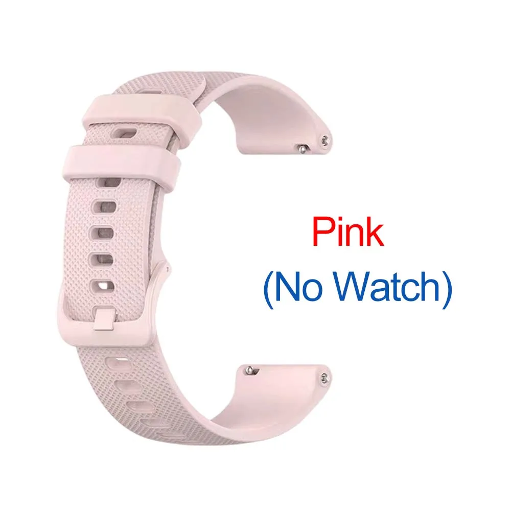 Premium Silicone Replacement Watchband - Adjustable & Durable Strap