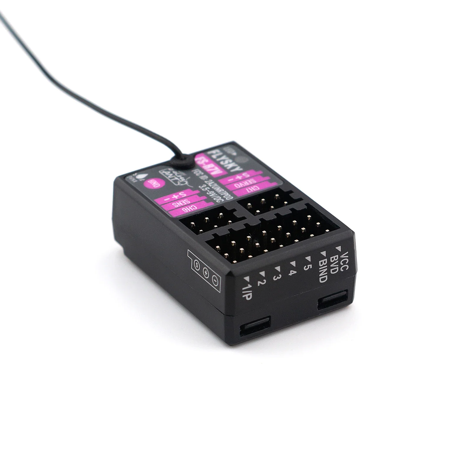 Flysky Receiver FS-R7V 7CH 2.4G Receiver Can Be PPM/IBUS Output for Remote Control Car Boat 5