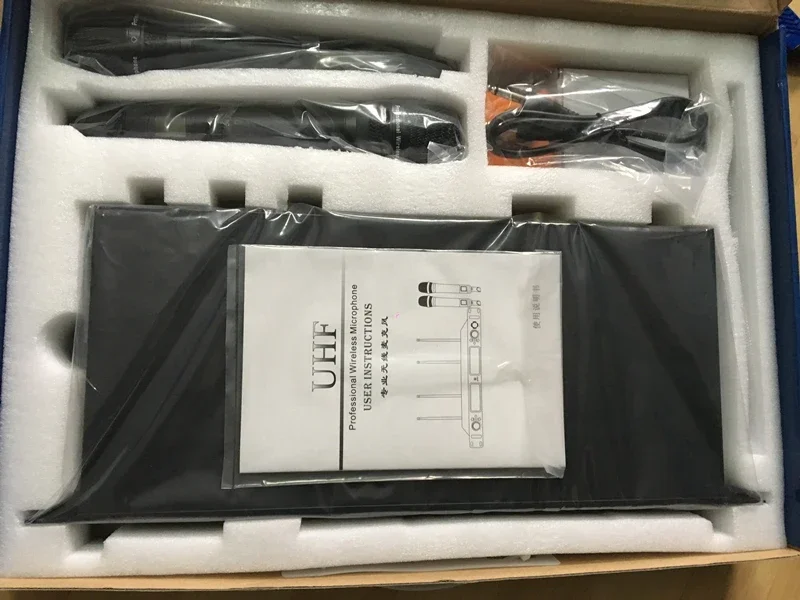 전문 야외 UHF 트루 다이버시티 스테이지 무선 라디오 마이크