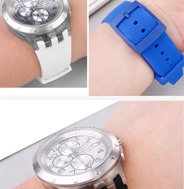 ラバースポーツストラップ,22mm,Swatch svgb400 svgk401/2/3 406 ラバースポーツストラップ,22mm,Swatch svgb400 svgk401/2/3 406