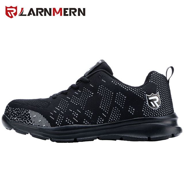 Larnmern Veiligheidsschoenen Voor Mannen Lek Proof Stalen Neus Werkschoenen Anti-Slip Bouw Sneakers