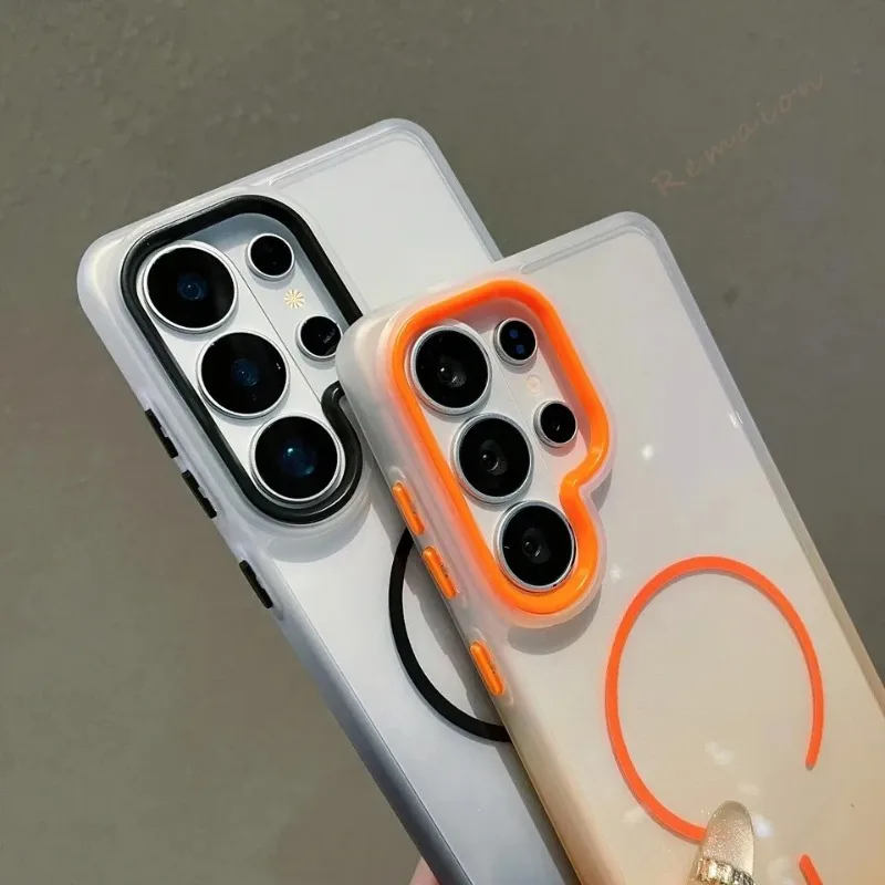 Luxury Transparent Shockproof Phone Case - Clear Candy Design
