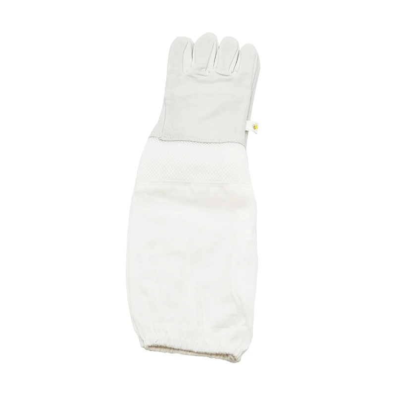 Beekeeping Gloves Net Goatskin Vented Long Sleeves Equipment And Tools