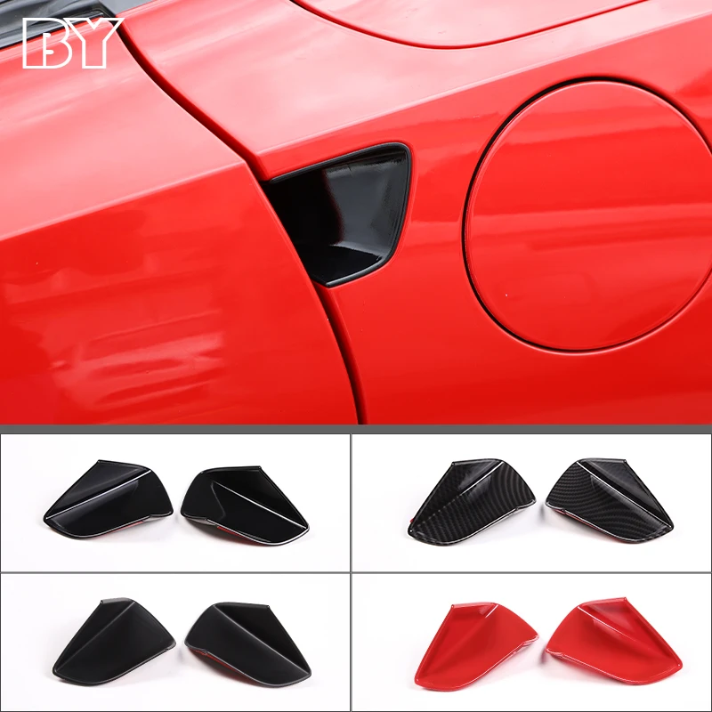 

For Chevrolet Corvette C7 2014-2019 Car Door Handle Bowl Cover Trims Outer Cover Protector Accessories