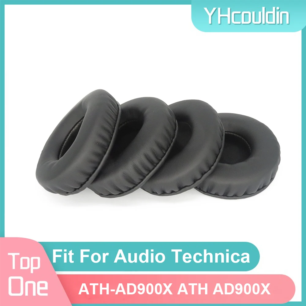 

Earpads For Audio Technica ATH-AD900X ATH AD900X Headphone Earcushions PU Soft Pads Foam Ear Pads Black