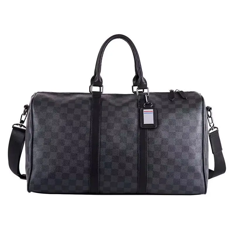 

Luggage Plaid Travel Bag Portable Storage Waterproof Leisure Travel Wear-resistant Large-capacity Travel Bag