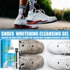 30/100ml Shoes Cleaner Kit with Tape & Brush Shoes Whitening Kit Multifunction White Shoe Cleaning Agent for Canvas Fabric 4