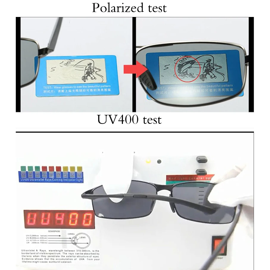 Polarized Sunglasses Men/Women Driving Mirror Metal Frame Goggles UV400 Anti-Glare